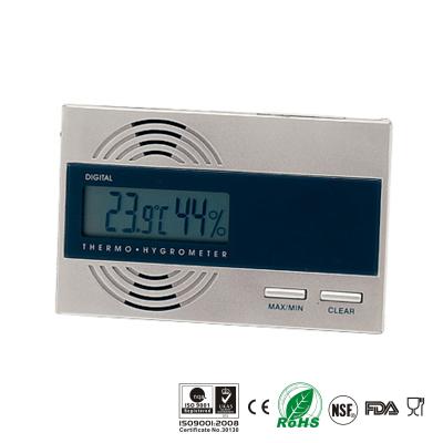 China LCD Electronic Digital Humidity And Temperature Monitor For Indoor / Outdoor for sale