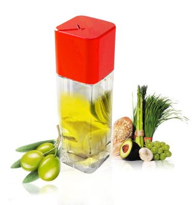 China Olive Oil Dispenser Glass Seasoning Bottles Glass Body And ABS Lid Materials for sale