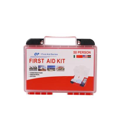 China Polyester OEM First Aid Box Family Medical Emergency OP Approved Plastic Home Box For Home Family for sale