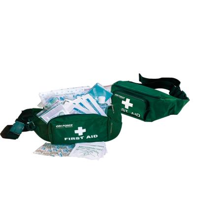 China 100% Emergency Survival Waist Bag Nylon First Aid Ori Power Approved Outdoor Kit With Supplies for sale