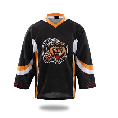 China Shirts & Tops Custom Design Sport k12 Full Print Sublimation Cloth Hockey Practice Jersey Ice Hockey Wears Uniform Suits for sale