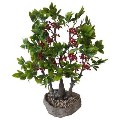 China Wholesale Artificial Plastic Artificial Decoration Fruit Tree Small Plants For Home Decoration for sale