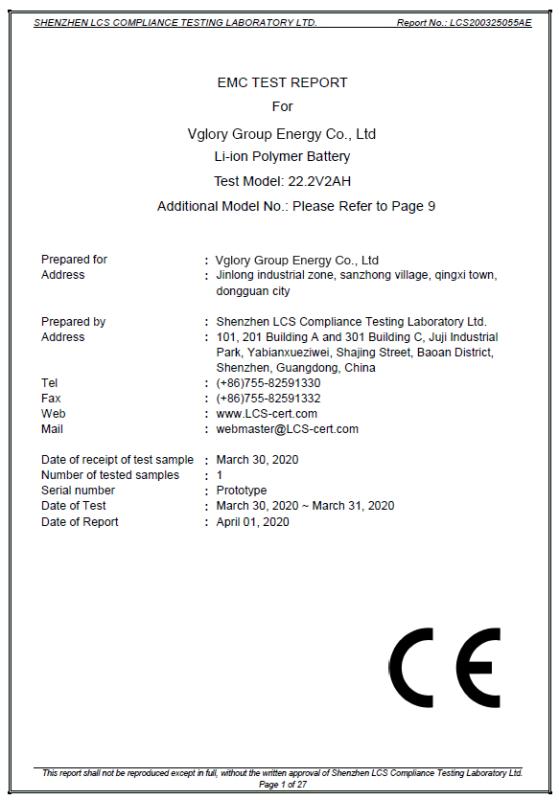 EMC - Vglory Group Energy Co., Ltd.