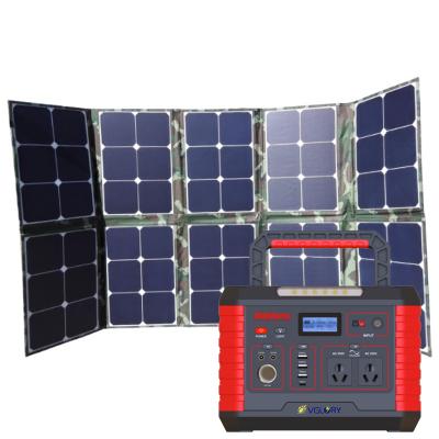 China Big Price 500w 1000w Commercial Solar Portable AC 110v 220v 230v 240v Battery Power Bank Generator Supply for sale