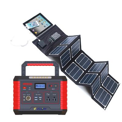 China Power 1kw 500w 1000w Lithium Battery Generator Energy Systems Commercial Portable Kit Solar For Home System for sale