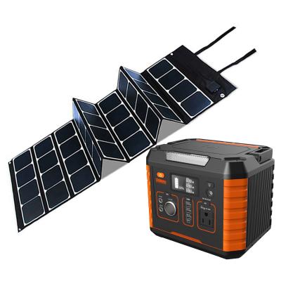 China Commercial home system power generators 220v lithium battery portable solar power generator for mobile phone for sale