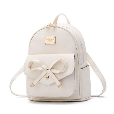 China The new fashion anti-theft backpack for women factory direct backpack PU women college bags backpack for sale