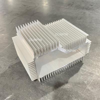 China Large aluminum heatsink heatsink for transmitter, clear anodized extruded aluminum heatsink, heatsink with fan aluminum for sale