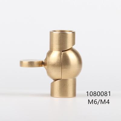 China China Brass Supplier Flexible Swivel Joints good for lamp/1080081 for sale