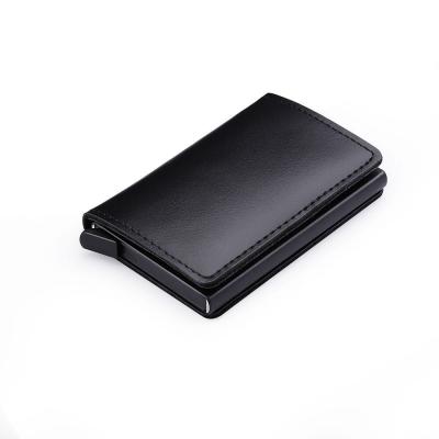 China Wholesale Automatic Credit Card Metal RFID Wallet Blocks Automatic Aluminum Credit Card Clip Wallet for sale