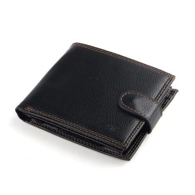 China Mens Business Vintage Waterproof High Quality Short Type Blocking Credit Cards Holder Money Clip for sale