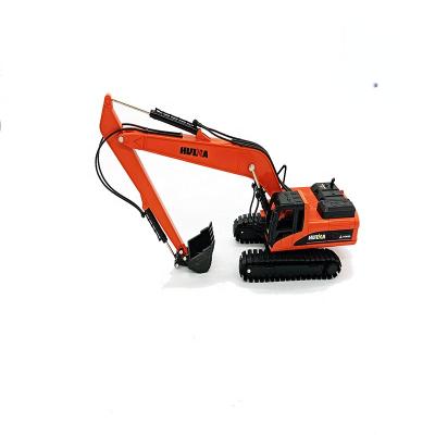 China Diecast 1:50 NEW Profesional Diecast Car Boy Multifunctional Static Building Toy HUINA 1722 Static Excavator Model Toy HUINA 1722 Static Building Toy for sale