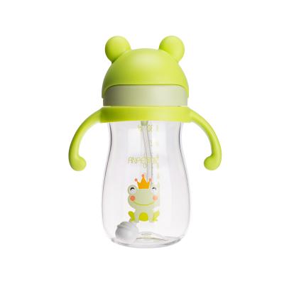 China Popular BPA Free Tritan Cartoon Training Cup Does Not Contain Bpa Free Baby Straw Cup 300mL for sale