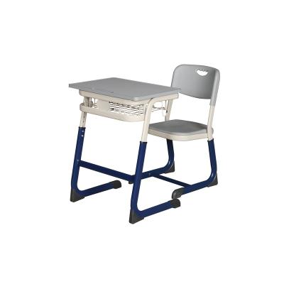 China Modern Customized Student Chair Wooden Enrollment Table Adjustable Student Study Table Chair for sale