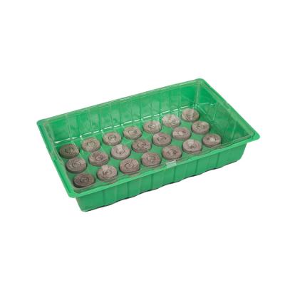 China Seed Tray Garden Greenhouse Greenhouse Seed Starter Kit with Cocos Granules Grow Planting Kits Mini Greenhouses Plastic Propagation Tray for sale