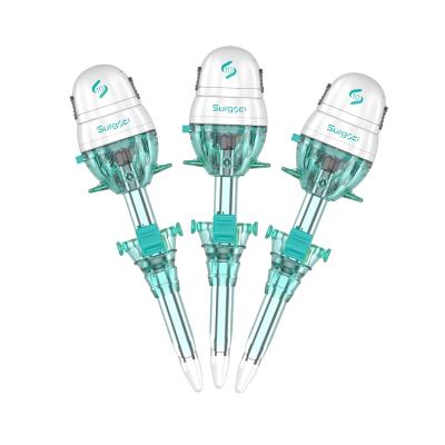 中国 プラスチックHasson Trocar 12mm Laparoscopic使い捨て可能なHasson TrocarおよびCannula 販売のため