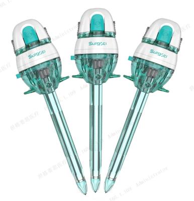 China 12mm Surgical Instruments Single-Use Optical Laparoscopia Trocars for sale