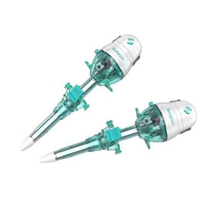 China instrumentos minimamente invasores Laparoscopic descartáveis plásticos de 12mm Hasson Trocar à venda