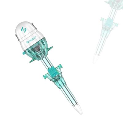 中国 使い捨て可能なHasson Trocar 10mm 12mm Laparoscopic Hasson Trocars 販売のため