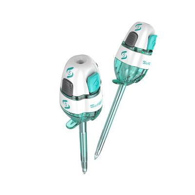 China instrumentos cirúrgicos Laparoscopic descartáveis visuais Trocar ótico de 5mm Endopass Trocar à venda