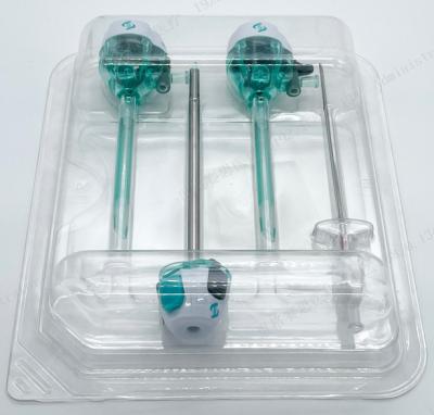 China Laparoscopic Trocar Kit with Veress Pouch Disposable Optical Trocar Kit 5mm Diameter for sale