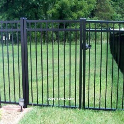 China Easily Assembled Steel Fence Gates Garden Trellis Driveway Gate Latch Gate Prices for sale