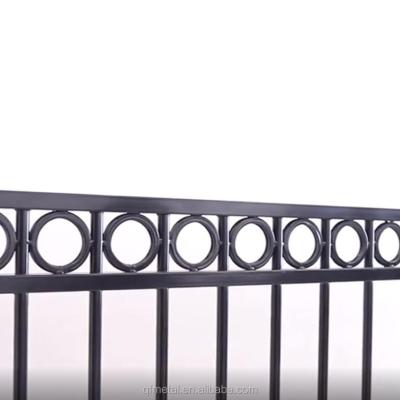 China Easily Assembled Rust Protection Rail Barrier Iron Fence Gate House Barrier for sale