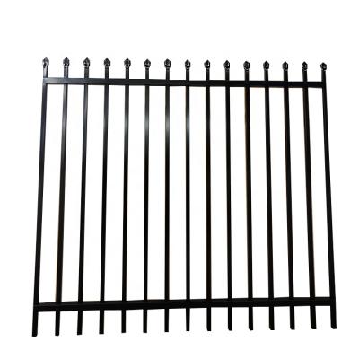 China Qingdao Steel Fence Outdoor Metal Iron Fence Gate Easily Assembled Steel Fence for sale