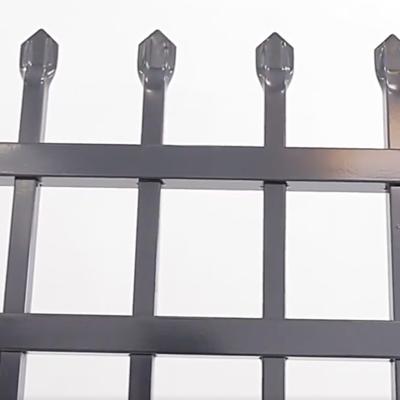 China Powder Coating High Security Easily Assembled Applications , Stainless Steel Barrier Garden Fence for sale