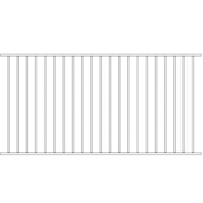 China Economical Stronger Cost Effective Maintenance Free Fences Easily Assembled For Houses School for sale