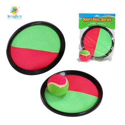 China Ourdoor Outdoor Sports Throwing and Sticky Ball Toys Beach Paddle Hook Ball Game Set for Kids for sale