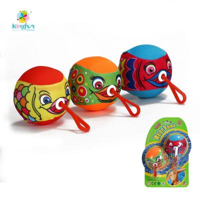 China Funny And Safety Cloth Customized Throwing Water Bomb Kid Polyester Ball Water Bomb Play Pool Toy For Kids for sale