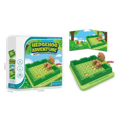 China .Inactive Educational Toys Board Game Hedgehog Adventure Challenges Plastic Cheap Plastic Game for sale