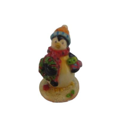 China Accept OEM Cheapest High Quality Figurines Ornaments Penguin, Wholesale Resin Christmas For Festive And Party for sale