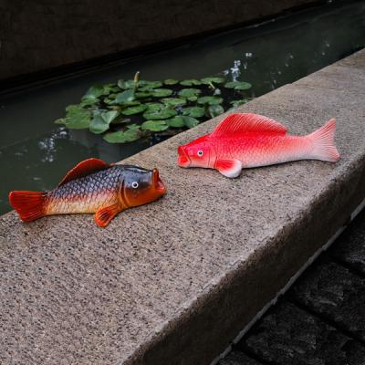 China The Other Polyresin Fish Statues and Figurine Handcrafted Wholesale, Outdoor Modern Garden Art Decoration Animals Sculpture for sale