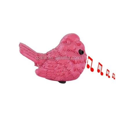 China China Sculptures Animal Motion Sensor Artificial Bird Sculpture for Art Decor, Best Selling Garden Decoration for sale