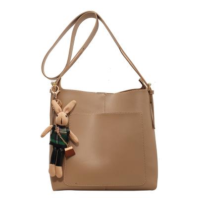 China Fashion New Product Simple Fashion Bag Waterproof Cross - Body Solid Color Shoulder Bag For Women for sale