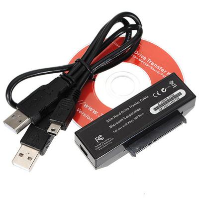 China Transfer Cable Hard Disk Drive Transfer Cable Converter Adapter For Xbox 360 HDD Data Transfer USB Cable Slim Cord Kit for sale