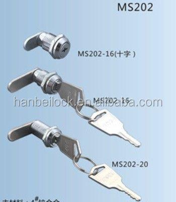 China Zinc Alloy Mailbox Lock Security Mail Box MS202 Mailbox Key Cam Lock for sale