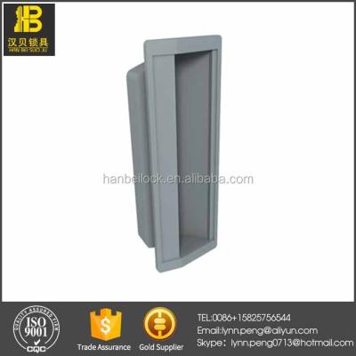 China LS012 Cheap Price Plastic Door Cabinet Lever Plastic Door Handles for sale