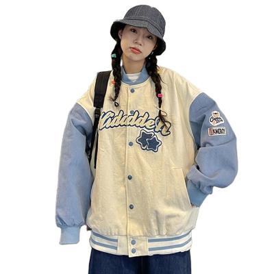 China QUICK DRY Plus Size Korean Pattern Clothing V-Neck Fashion Outfits Cartoon Girl Casual Girl's Breathable Jackets for sale