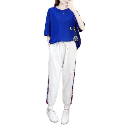 China QUICK DRY summer style leisure movement wind hip hop elastic force polyester fiber shorts sleeve alien suit miss for sale