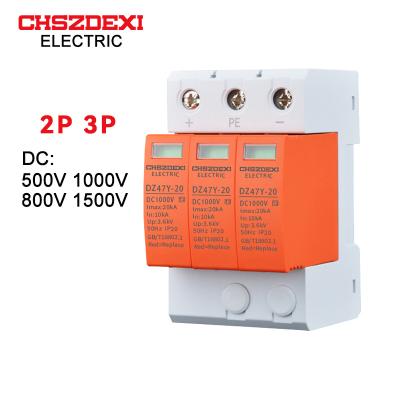 China PV System 3P20KASolar DC SPD 1000V Solar System Surge Protector Device DC SPD DC CE for sale