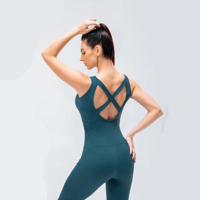 China BESTEX Breathable Backless Straps V-Neck Sexy Overalls for sale