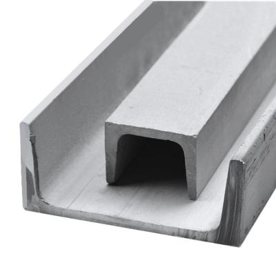 China Wall Steel Structure / Siderail Engineering Galvanized U Channel Steel For Curtain Wall Steel Structure Engineering Machinery Manufacturing Steel Channels for sale