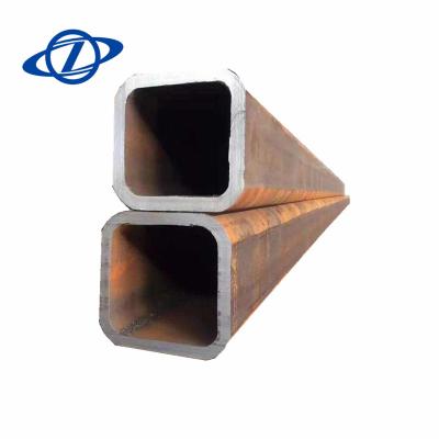 China Mechanical Steel Pipe 100x50mm Erw Rectangular Square And Rectangular Steel Pipes High Quality Galvanized Square for sale