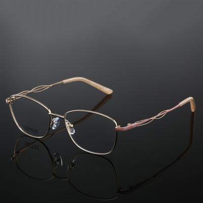 China Optical frames for myopia prepare current new style designer half frame titanium optical frames eyewear frame wholesale for sale