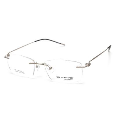 China Other Wholesale Italy Designer Glasses , Retro Optical Reading Glasses 2019 Titanium Frames for sale