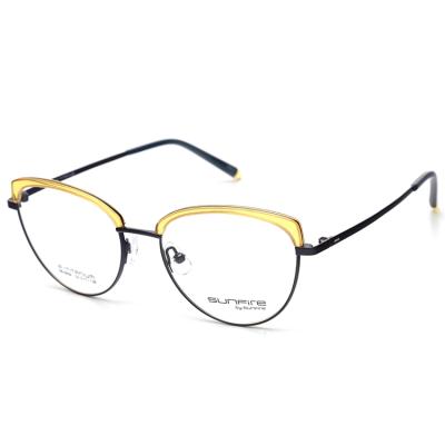 China Other New Design Optical Frames Wholesale New Styles , Titanium Frames Eyewear Glass Ready Stock for sale