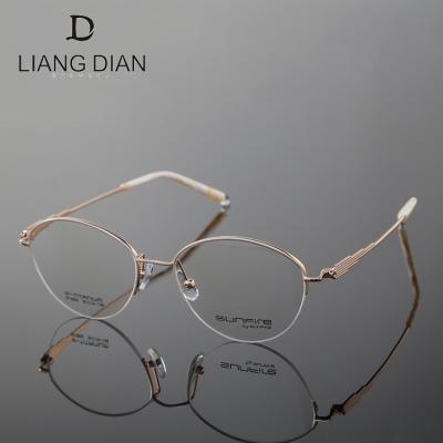 China Optical Frames 2019, Fashion Optical Frames Other Half Rim Women Glasses New Arrival for sale